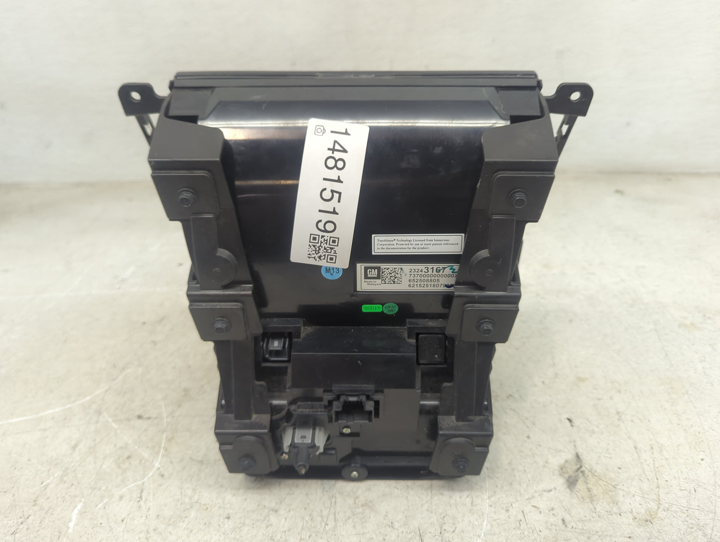 2013 Cadillac Xts Information Display Screen Black - Oemusedautoparts1.com