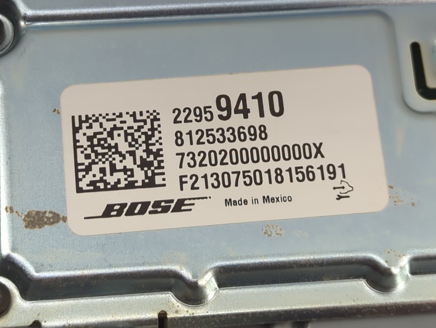2013-2014 Cadillac Xts Radio Speaker Amplifier - Oemusedautoparts1.com