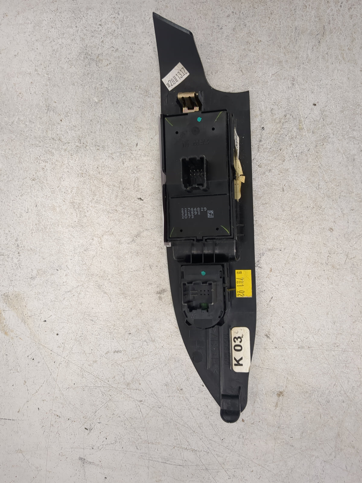 2013-2014 Cadillac Xts Master Power Window Switch Replacement Driver Side Left P/N:22744829 Fits Fits 2013 2014 OEM Used Aut