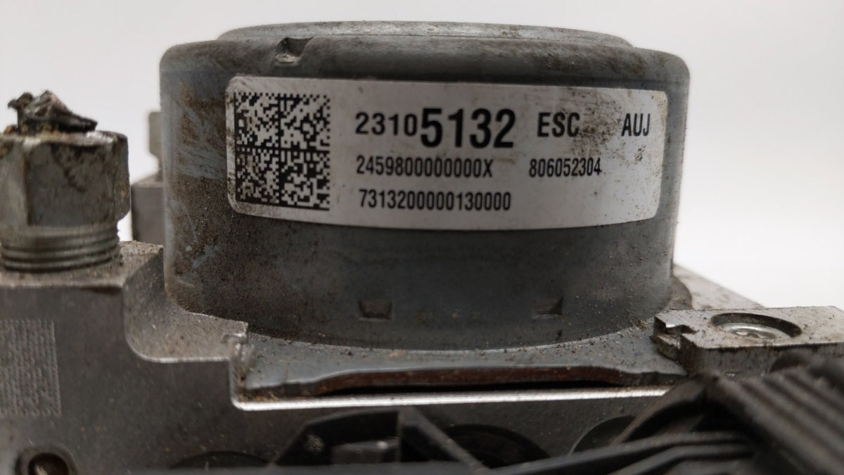 2013-2014 Cadillac Xts Anti-Lock Brake ABS Pump Module Actuator OEM P/N:23105132 23105094 Fits Fits 2013 2014 OEM Used Auto 