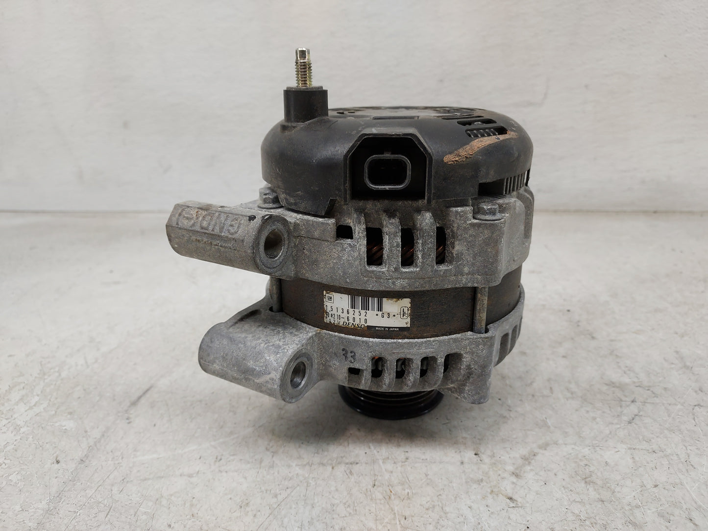 2013-2019 Cadillac Xts Alternator Replacement Generator Charging Assembly Engine OEM P/N:104210-6010 15136252 Fits OEM Used 
