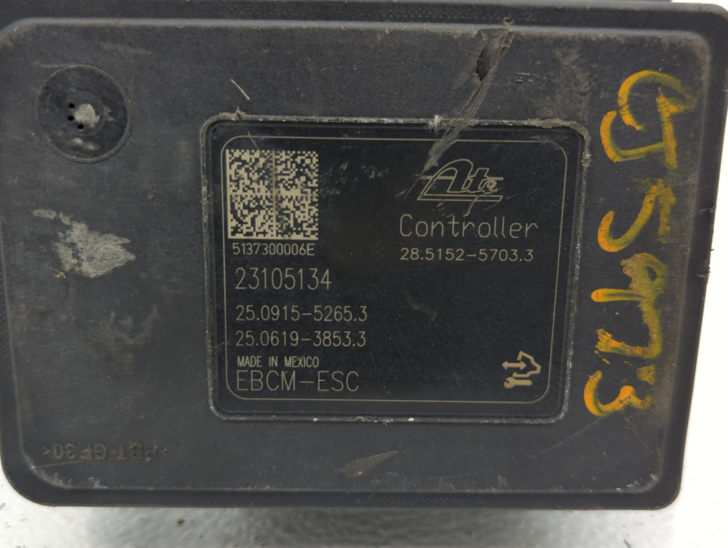 2013-2014 Cadillac Xts ABS Pump Control Module Replacement P/N:23105094 23105097, 22929240, 23105132 Fits Fits 2013 2014 OEM