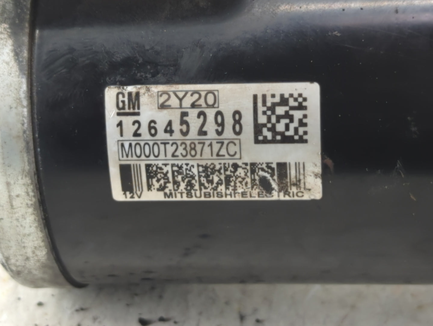 2013-2019 Cadillac Xts Car Starter Motor Solenoid OEM P/N:M000T23871ZC 12645298 Fits OEM Used Auto Parts - Oemusedautoparts1