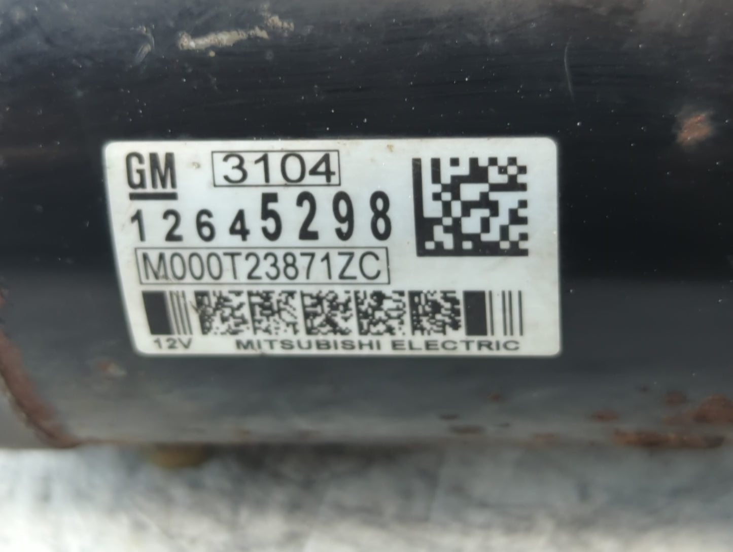 2013-2019 Cadillac Xts Car Starter Motor Solenoid OEM P/N:12645298 Fits OEM Used Auto Parts - Oemusedautoparts1.com