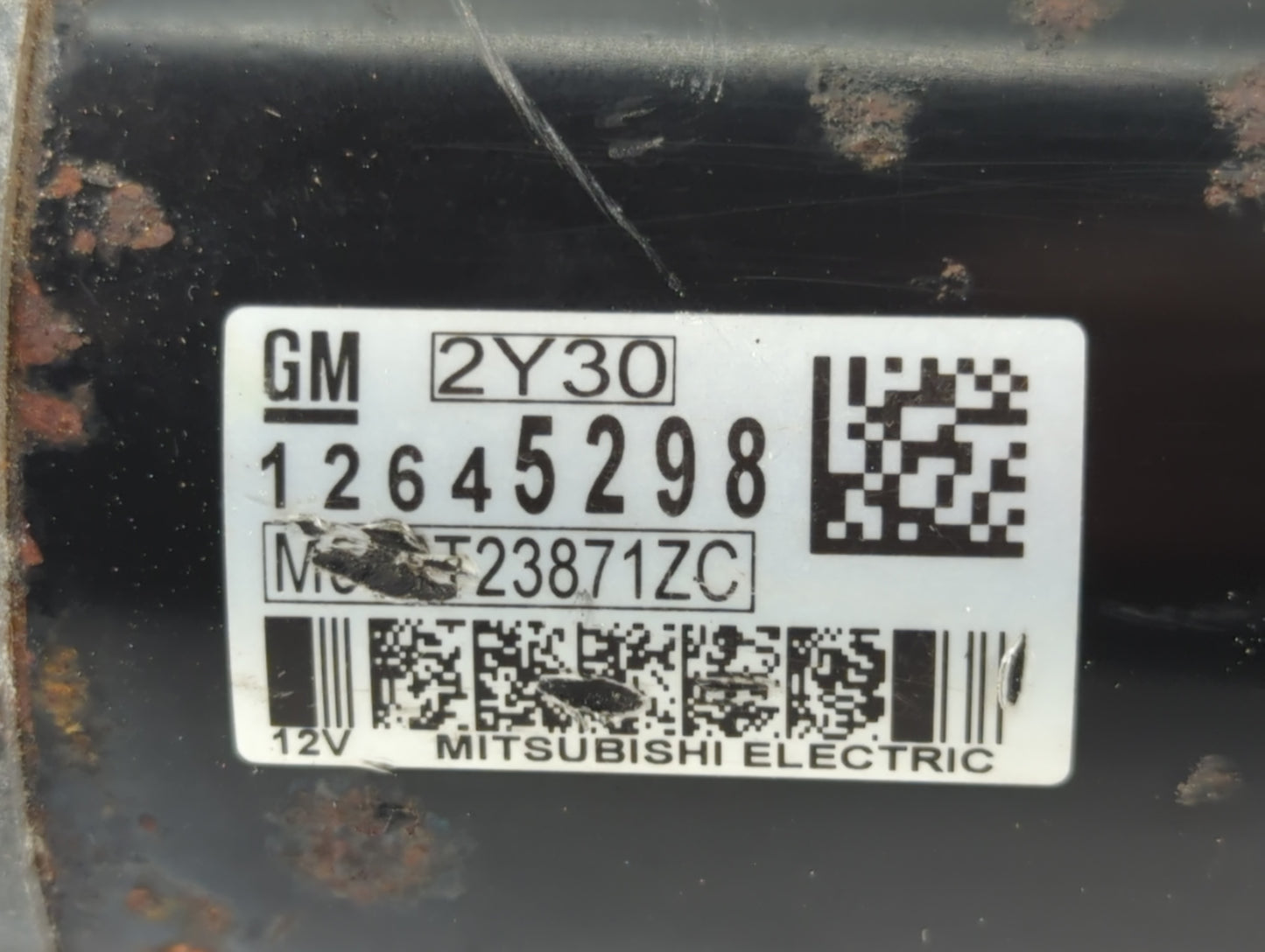 2013-2019 Cadillac Xts Car Starter Motor Solenoid OEM P/N:12645298 Fits OEM Used Auto Parts - Oemusedautoparts1.com