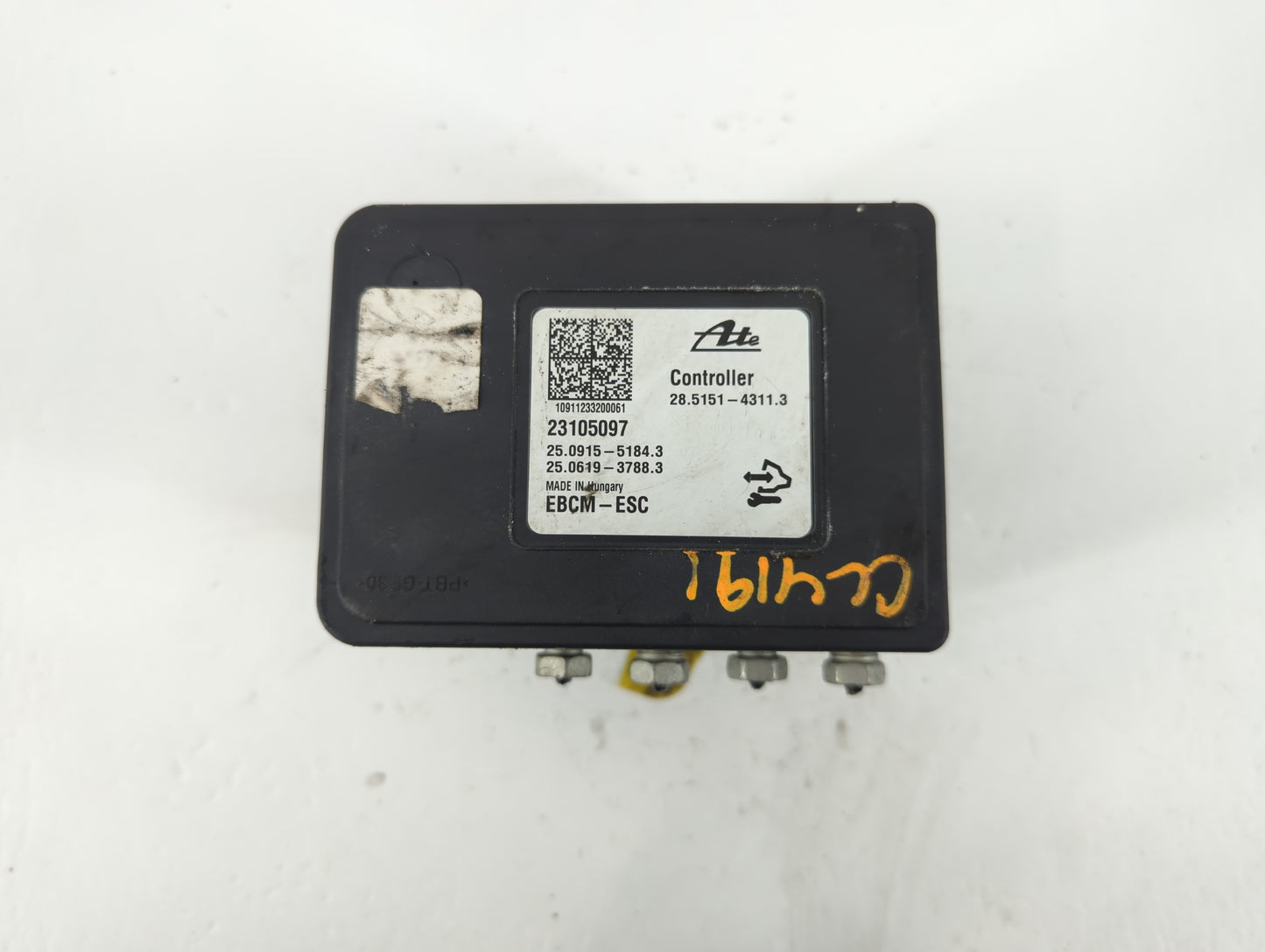 2013-2014 Cadillac Xts ABS Pump Control Module Replacement P/N:23105094 Fits Fits 2013 2014 OEM Used Auto Parts - Oemusedaut