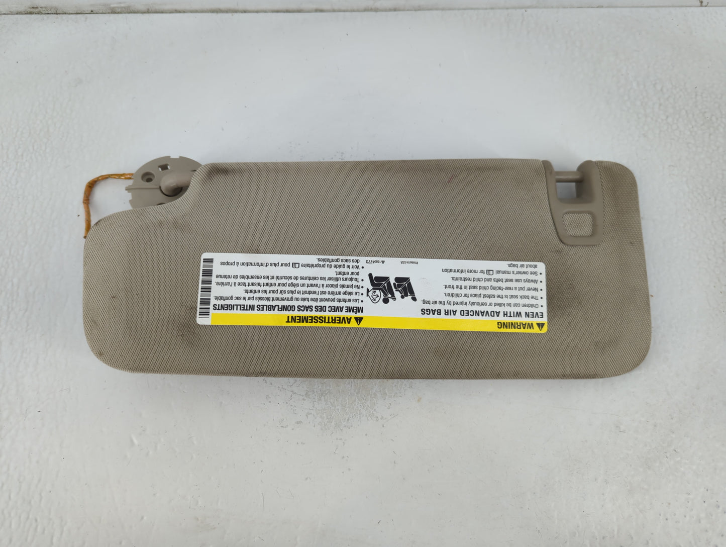 2013-2017 Cadillac Xts Sun Visor Shade Replacement Passenger Right Mirror Fits Fits 2013 2014 2015 2016 2017 OEM Used Auto P