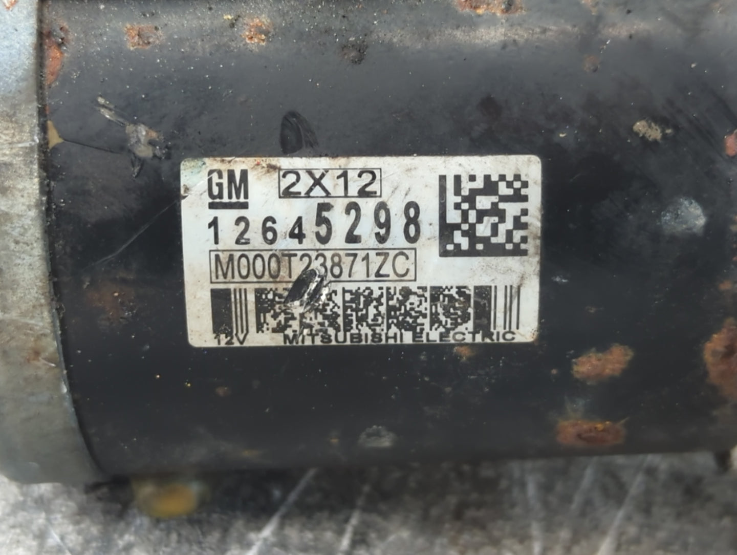 2013-2019 Cadillac Xts Car Starter Motor Solenoid OEM P/N:12645298 Fits OEM Used Auto Parts - Oemusedautoparts1.com
