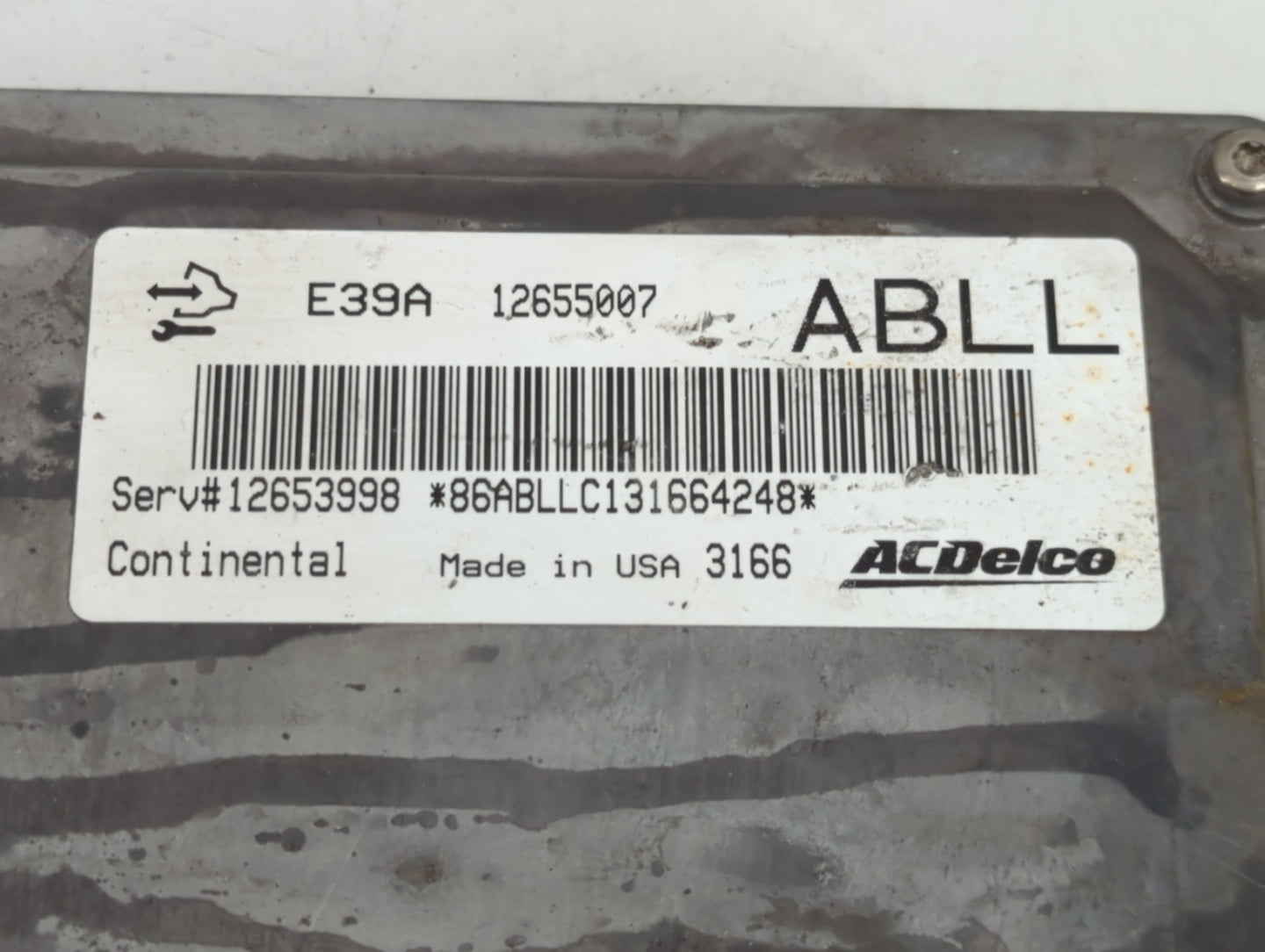 2013-2015 Chevrolet Camaro PCM Engine Control Computer ECU ECM PCU OEM P/N:12655007 Fits Fits 2013 2014 2015 2016 OEM Used A