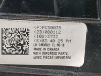 2010-2013 Chevrolet Camaro Tail Light Assembly Driver Left OEM P/N:PC50039 Fits Fits 2010 2011 2012 2013 OEM Used Auto Parts