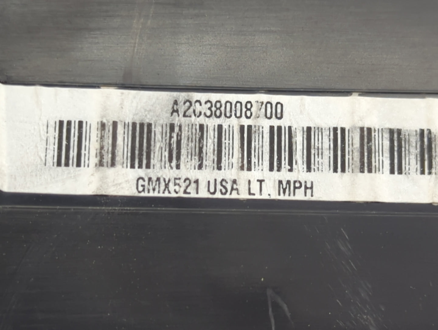 2013 Chevrolet Camaro Instrument Cluster Speedometer Gauges P/N:A2C38008700 Fits OEM Used Auto Parts - Oemusedautoparts1.com