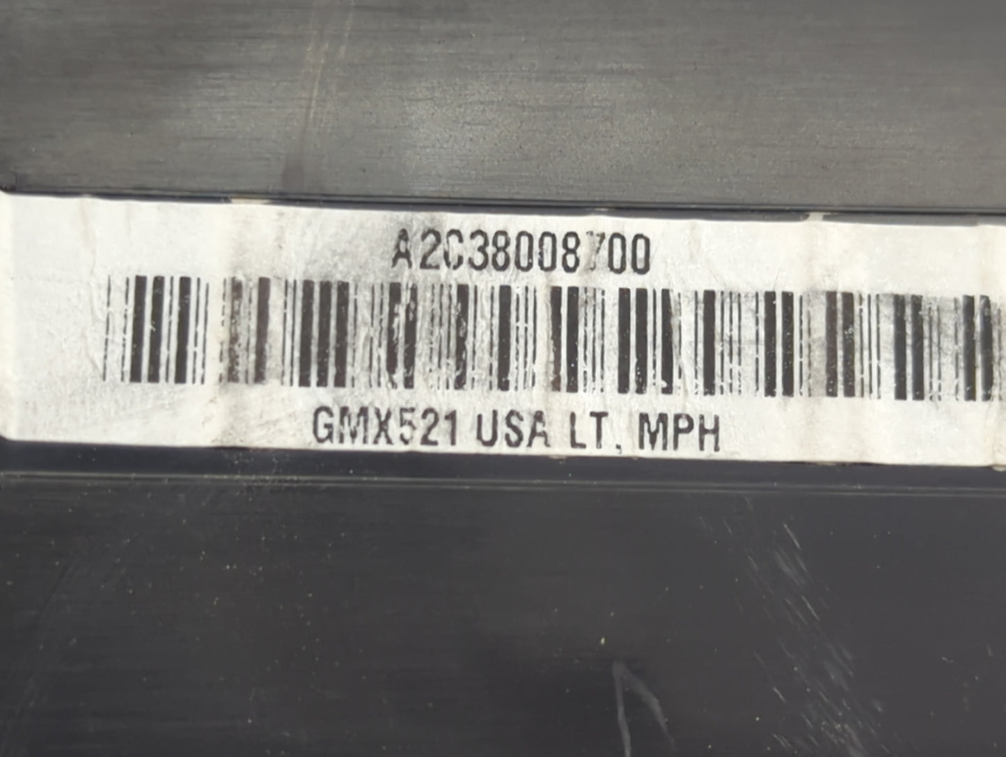 2013 Chevrolet Camaro Instrument Cluster Speedometer Gauges P/N:A2C38008700 Fits OEM Used Auto Parts - Oemusedautoparts1.com