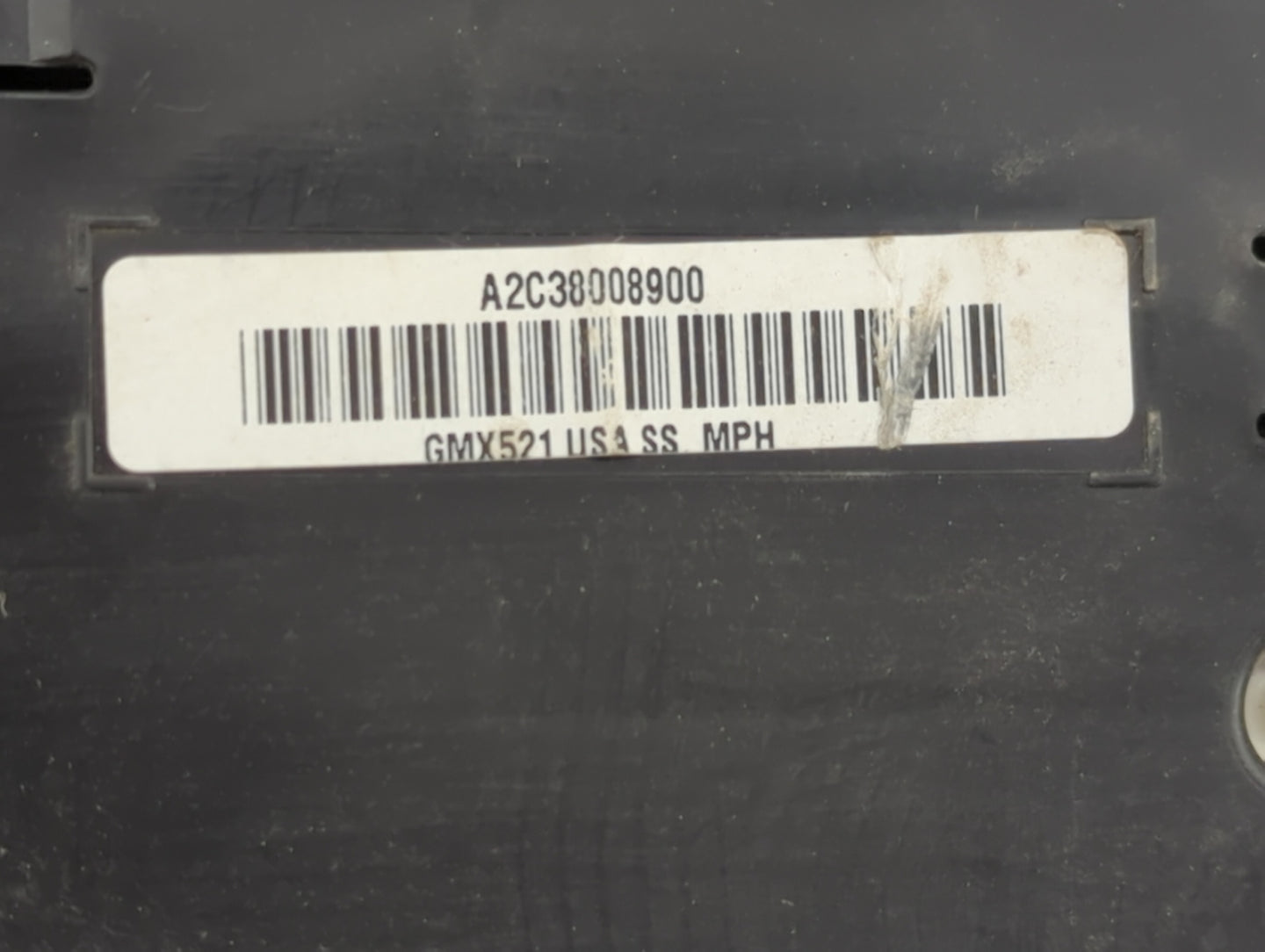 2013 Chevrolet Camaro Instrument Cluster Speedometer Gauges P/N:A2C38008900 GMX521 Fits OEM Used Auto Parts - Oemusedautopar