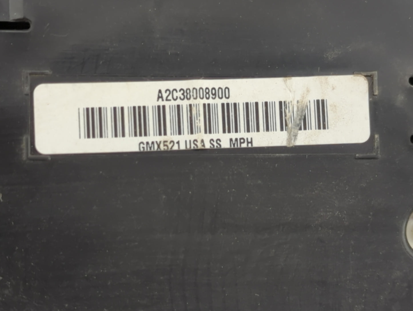 2013 Chevrolet Camaro Instrument Cluster Speedometer Gauges P/N:A2C38008900 GMX521 Fits OEM Used Auto Parts - Oemusedautopar