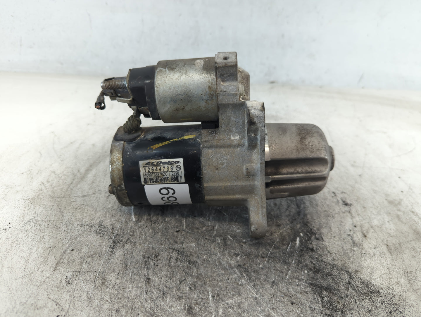 2010-2015 Chevrolet Camaro Car Starter Motor Solenoid OEM P/N:12644788 Fits Fits 2008 2009 2010 2011 2012 2013 2014 2015 OEM