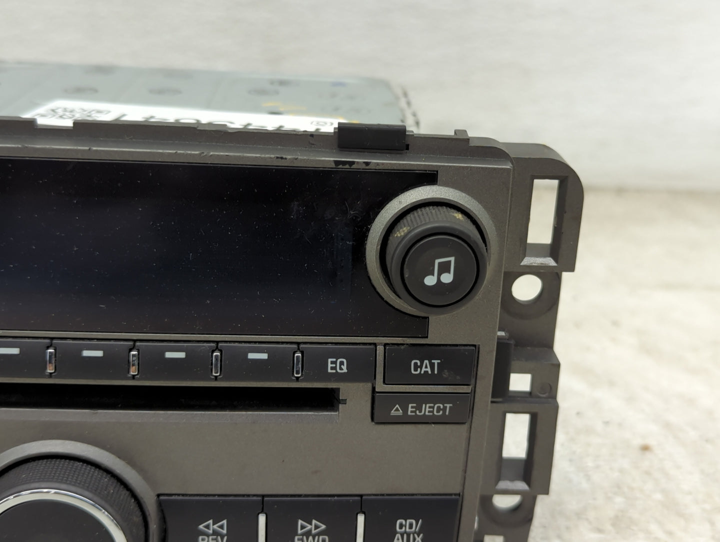 2013-2015 Chevrolet Captiva Radio AM FM Cd Player Receiver Replacement P/N:22924485 123000-3950B101 Fits Fits 2013 2014 2015