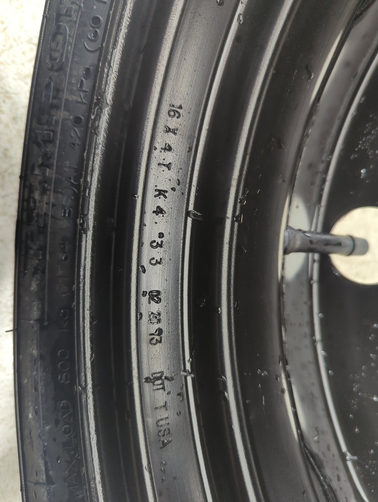 2012-2015 Chevrolet Captiva Sport Spare Donut Tire Wheel Rim Oem - Oemusedautoparts1.com