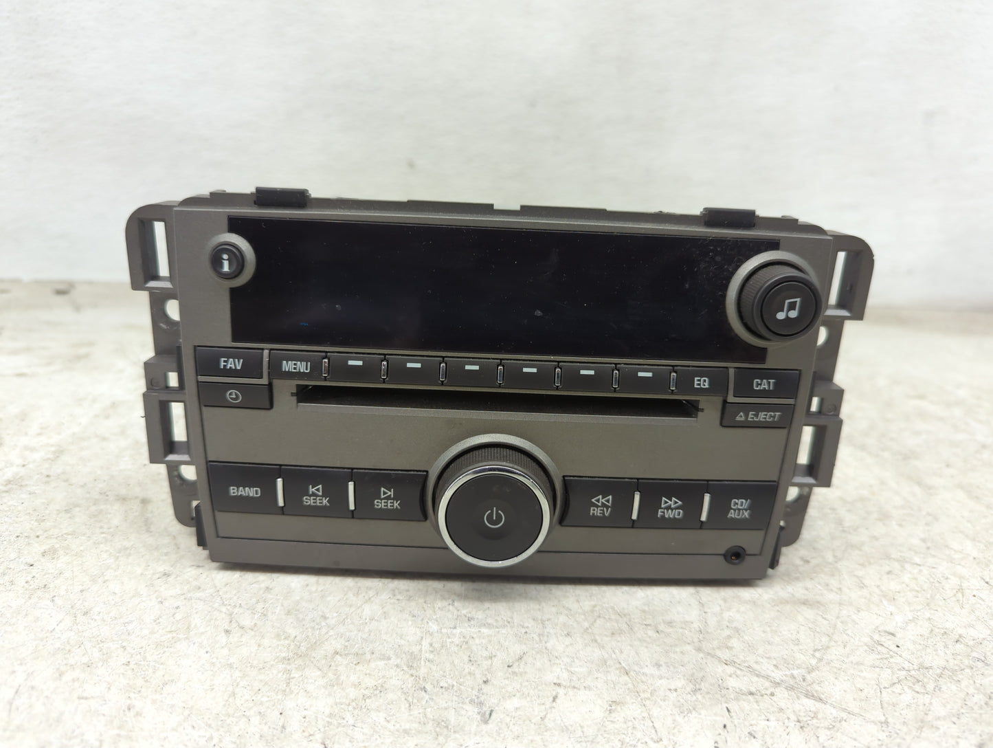 2013-2015 Chevrolet Captiva Sport Radio AM FM Cd Player Receiver Replacement Fits Fits 2013 2014 2015 OEM Used Auto Parts - 