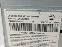 2012-2015 Chevrolet Captiva Sport Radio AM FM Cd Player Receiver Replacement P/N:22924485 Fits OEM Used Auto Parts - Oemused