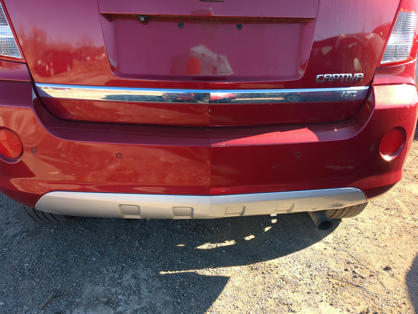 2013-2015 Chevrolet Captiva Sport Rear Bumper Assembly Oem - Oemusedautoparts1.com