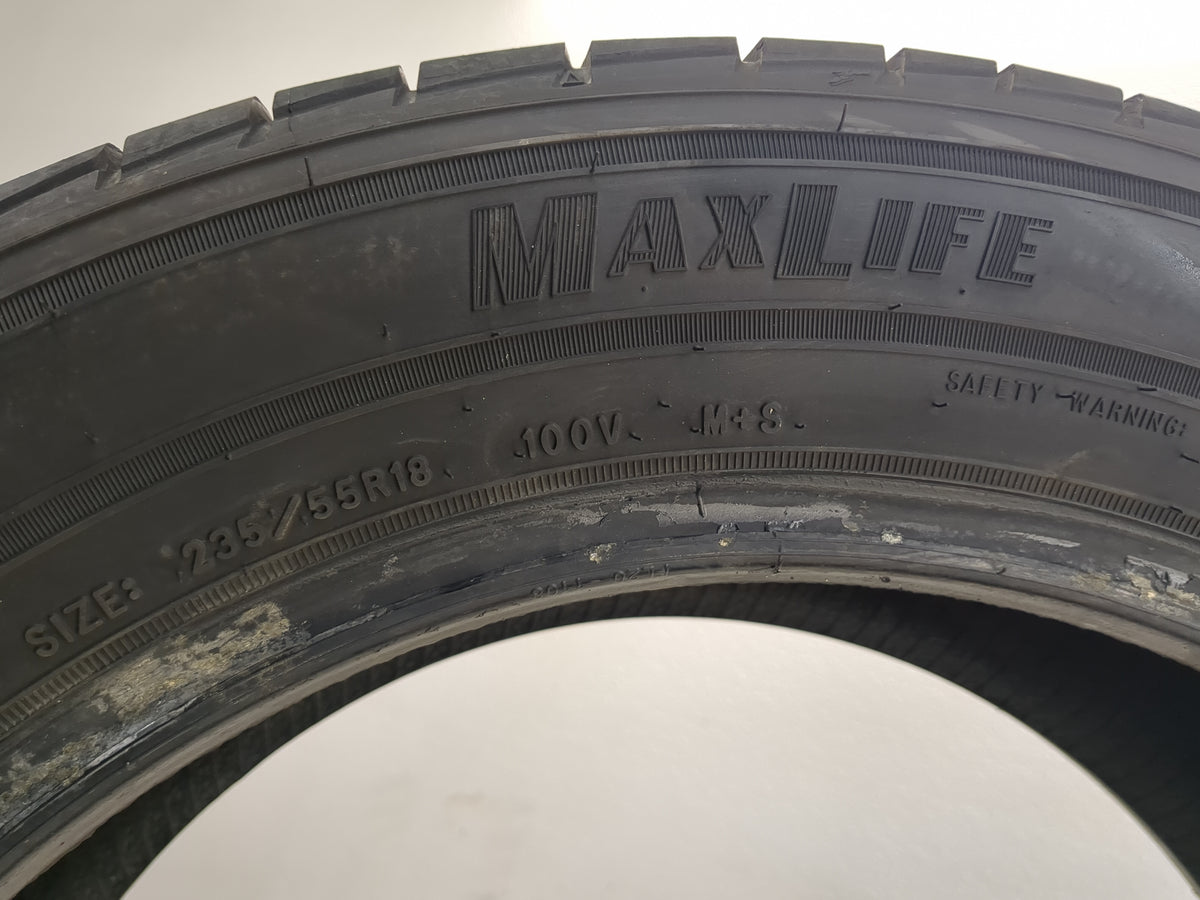 Used Tire 235/55R18 GOODYEAR ASSURANCE MAXLIFE 100V - Tread Depth 11/32 - Oemusedautoparts1.com