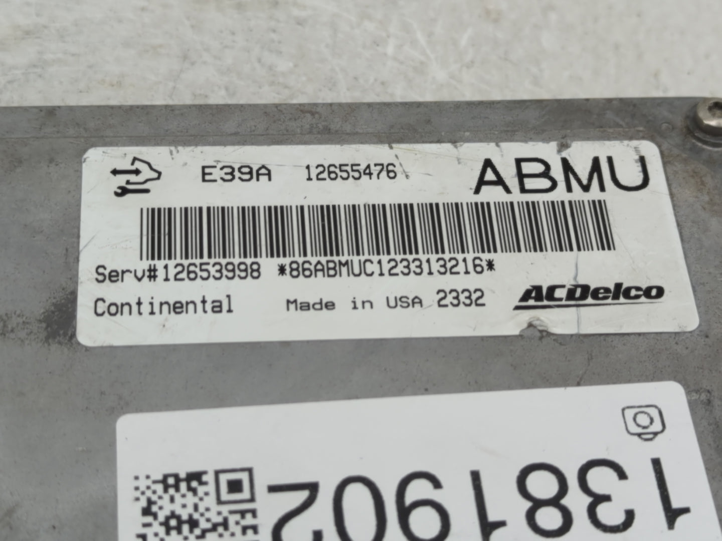 2013-2015 Chevrolet Captiva Sport PCM Engine Control Computer ECU ECM PCU OEM P/N:12655476 Fits Fits 2013 2014 2015 2016 OEM