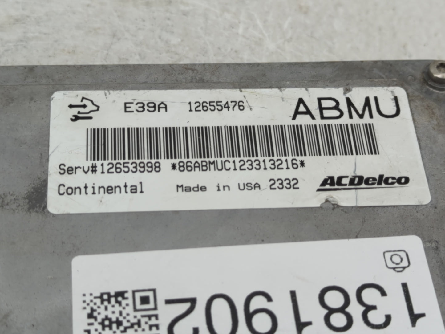 2013-2015 Chevrolet Captiva Sport PCM Engine Control Computer ECU ECM PCU OEM P/N:12655476 Fits Fits 2013 2014 2015 2016 OEM