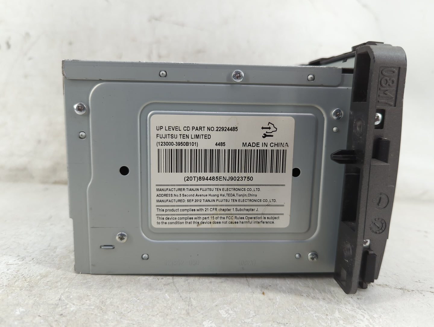 2013-2015 Chevrolet Captiva Sport Radio AM FM Cd Player Receiver Replacement P/N:22924485 Fits Fits 2013 2014 2015 OEM Used 