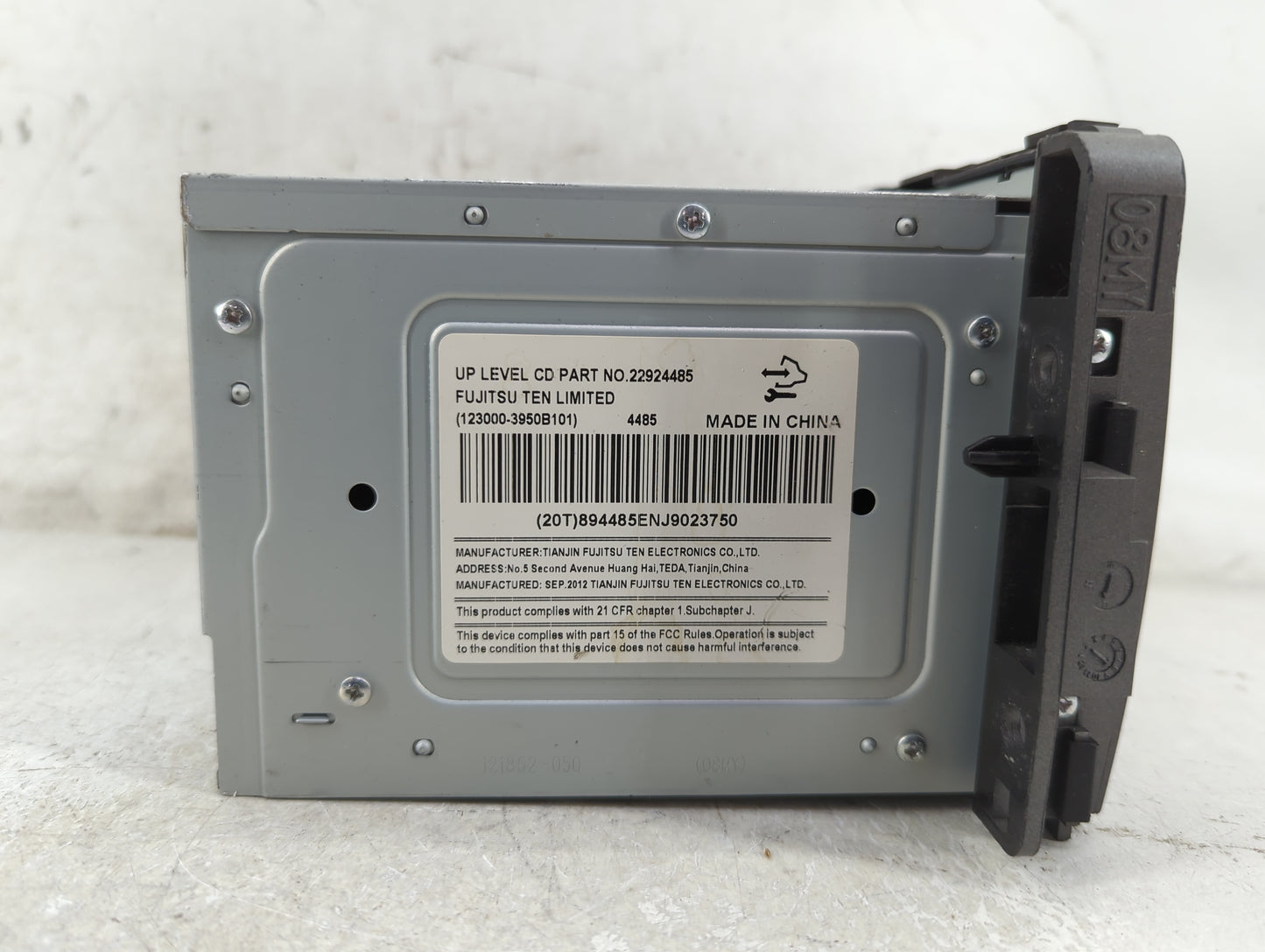 2013-2015 Chevrolet Captiva Sport Radio AM FM Cd Player Receiver Replacement P/N:22924485 Fits Fits 2013 2014 2015 OEM Used 