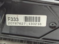 2013-2015 Chevrolet Captiva Sport Climate Control Module Temperature AC/Heater Replacement P/N:20787627-130216 Fits OEM Used