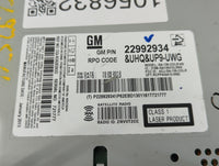 2013 Chevrolet Cruze Radio AM FM Cd Player Receiver Replacement P/N:22992934 Fits OEM Used Auto Parts - Oemusedautoparts1.co