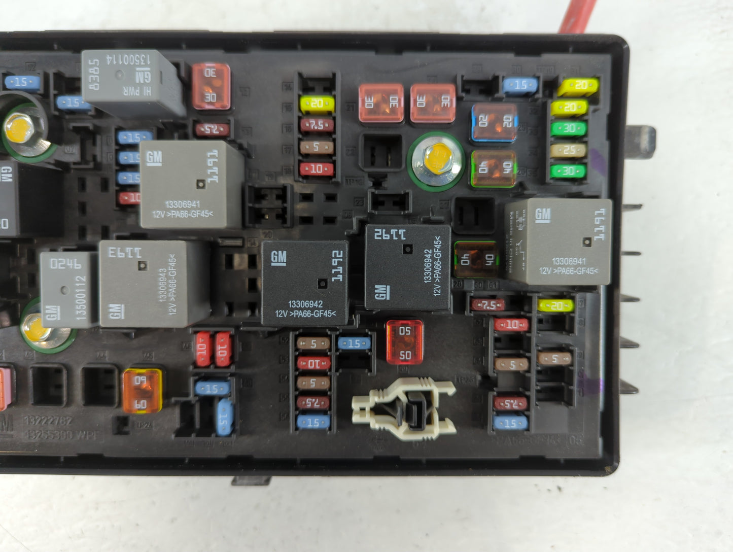 2013-2014 Chevrolet Cruze Fusebox Fuse Box Panel Relay Module P/N:95216200_02 Fits Fits 2013 2014 OEM Used Auto Parts - Oemu