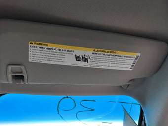 compare product 2011-2016 Chevrolet Cruze Sun Visor Shade Replacement Passenger Right Mirror Fits Fits 2011 2012 2013 2014 2015 2016 OEM Used Auto Parts