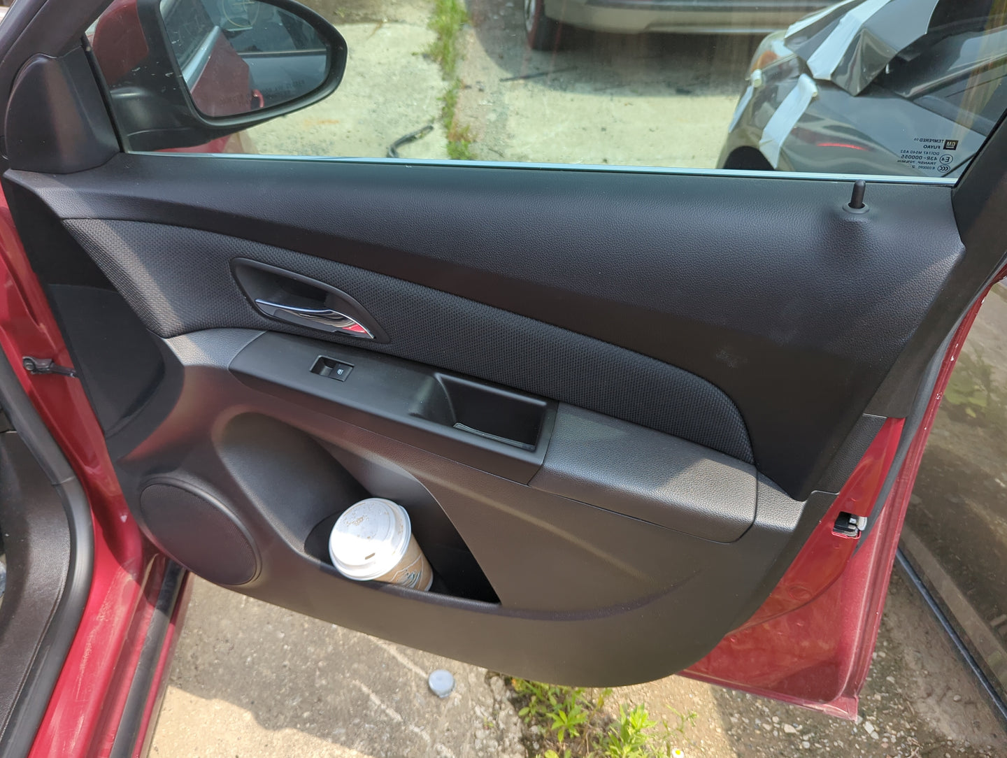 2013 Chevrolet Cruze Front Right Passenger Interior Door Panel Trim - Oemusedautoparts1.com