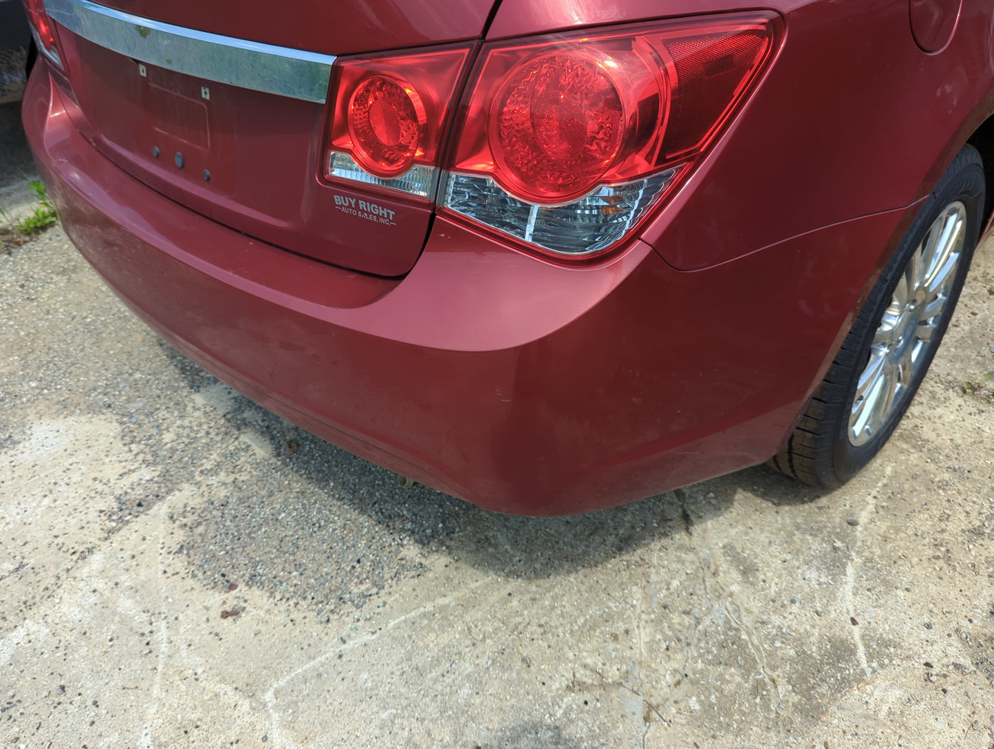 2011-2016 Chevrolet Cruze Rear Bumper Assembly Oem - Oemusedautoparts1.com