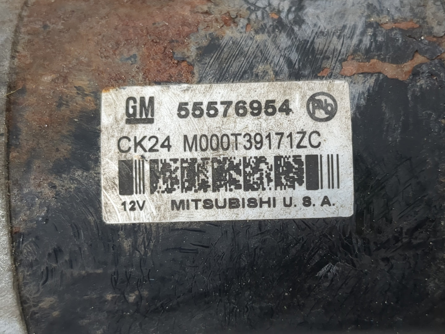 2011-2016 Chevrolet Cruze Car Starter Motor Solenoid OEM P/N:M000T39171ZC 55576954 Fits OEM Used Auto Parts - Oemusedautopar