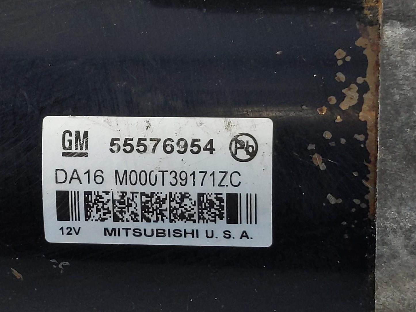 2011-2016 Chevrolet Cruze Car Starter Motor Solenoid OEM P/N:55576954 Fits OEM Used Auto Parts - Oemusedautoparts1.com