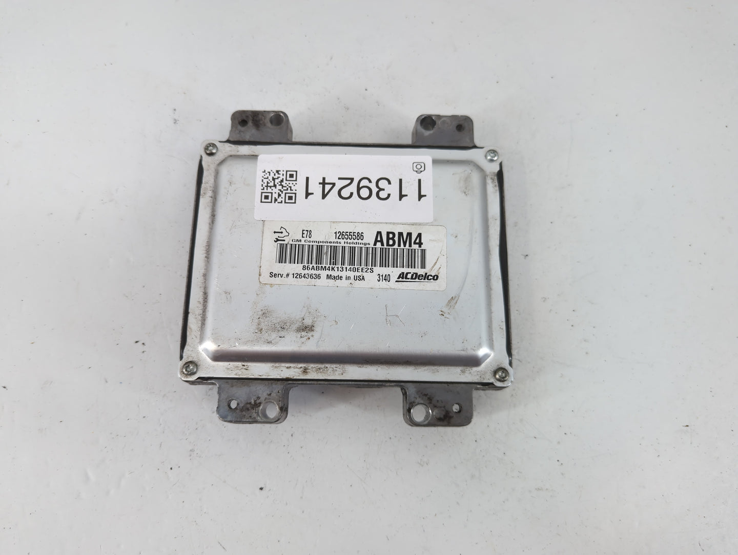 2012-2016 Chevrolet Cruze PCM Engine Control Computer ECU ECM PCU OEM P/N:12655586 Fits Fits 2011 2012 2013 2014 2015 2016 O