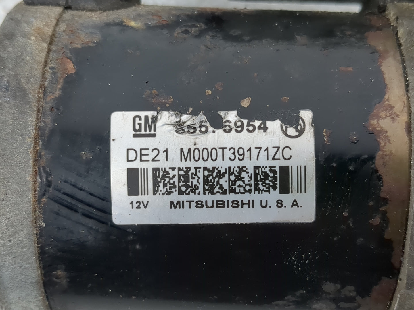2011-2016 Chevrolet Cruze Car Starter Motor Solenoid OEM P/N:M000T39171ZC 25194634 Fits OEM Used Auto Parts - Oemusedautopar