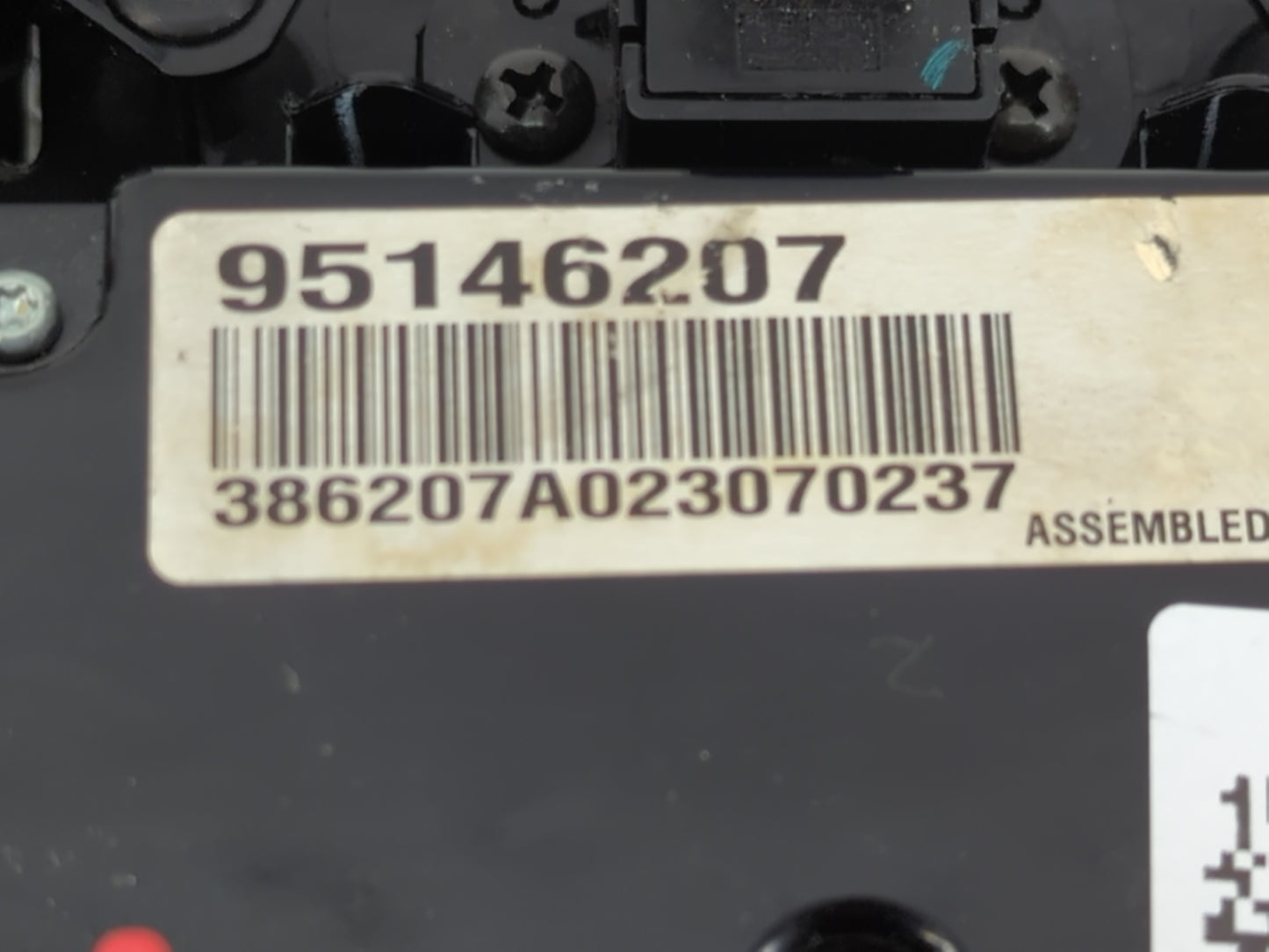 2012-2016 Chevrolet Cruze Climate Control Module Temperature AC/Heater Replacement P/N:95146207 Fits Fits 2012 2013 2014 201