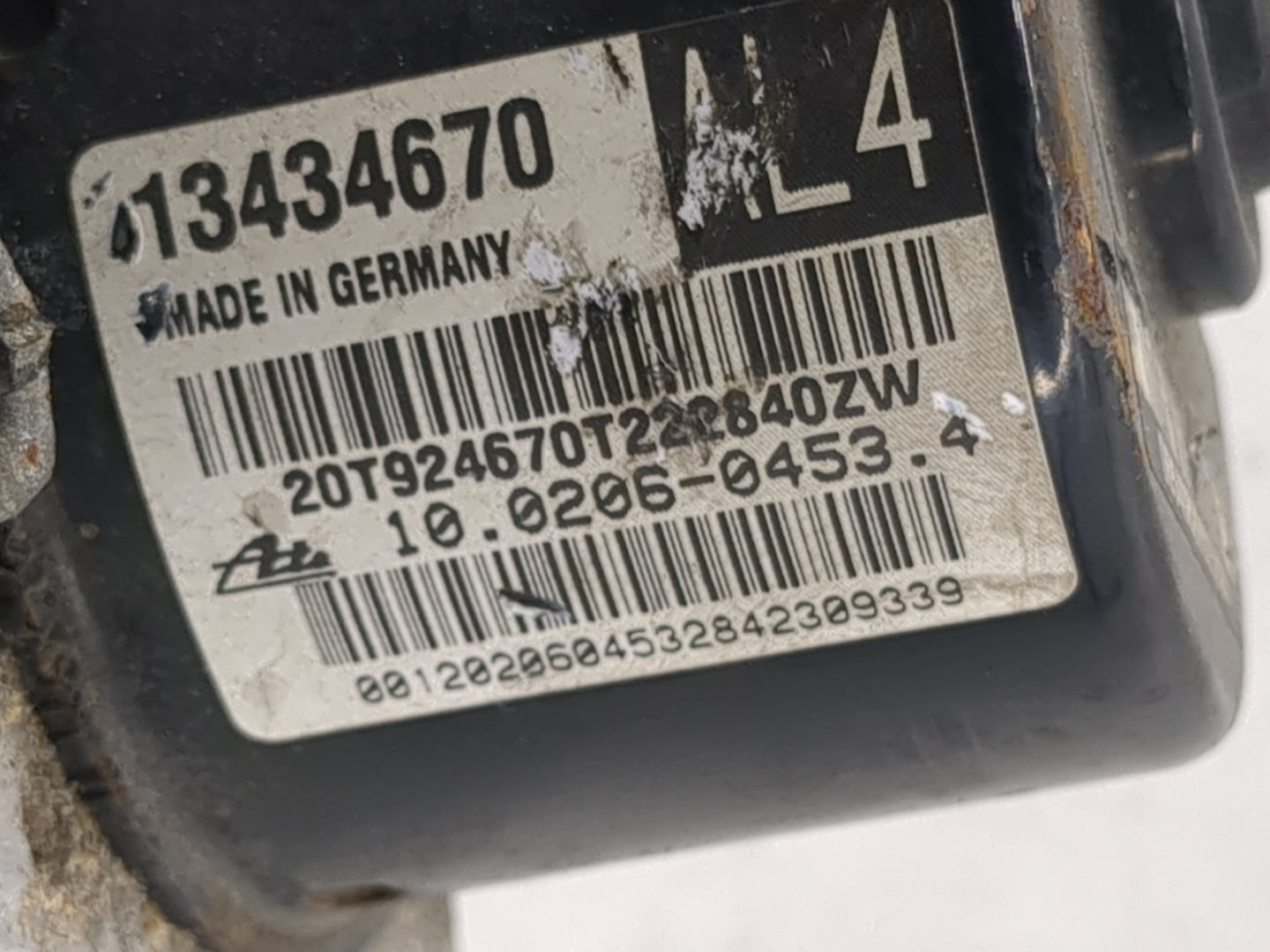 2012-2015 Chevrolet Cruze ABS Pump Control Module Replacement Fits Fits 2012 2013 2014 2015 OEM Used Auto Parts - Oemusedaut