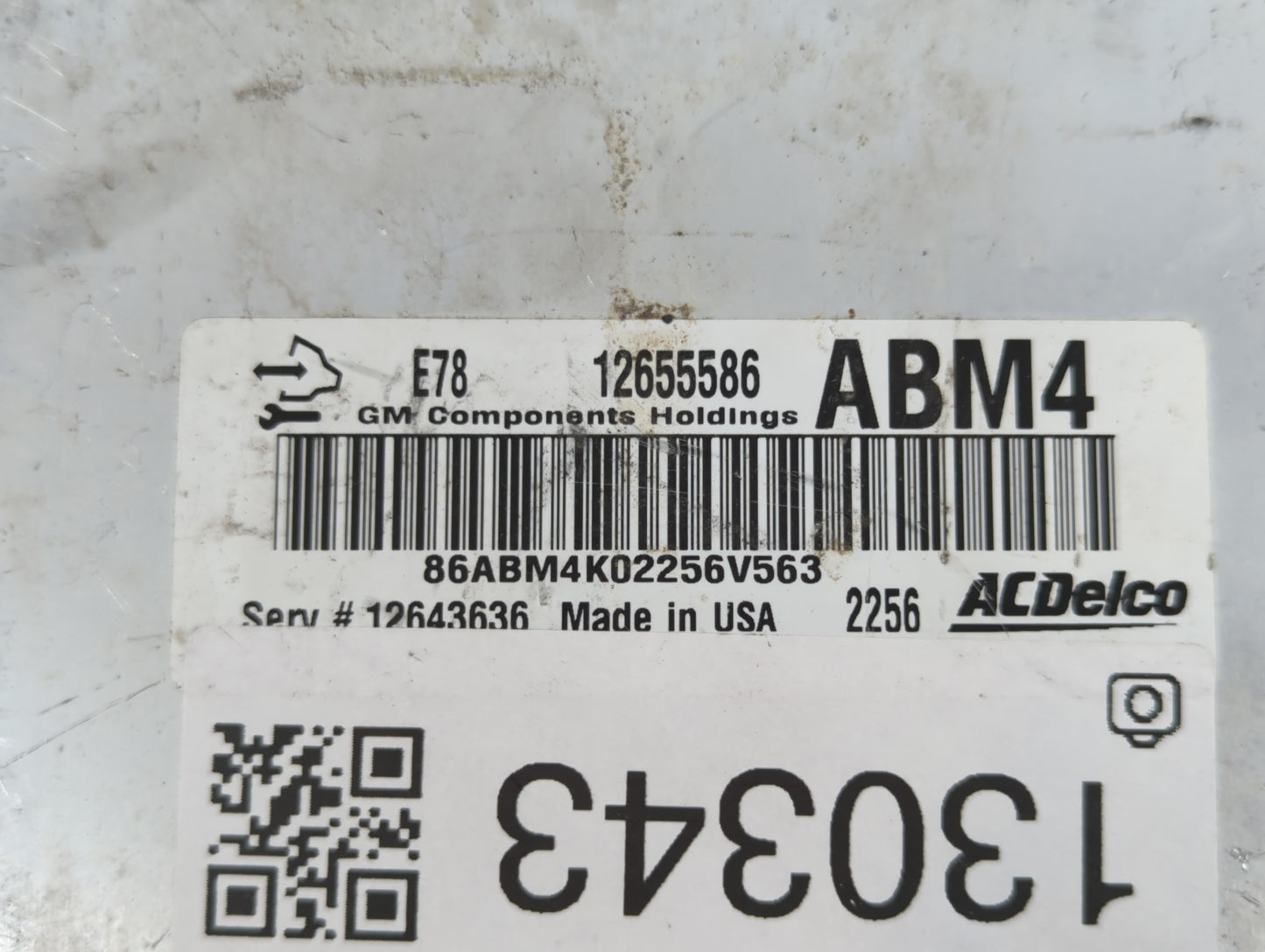 2012-2016 Chevrolet Cruze PCM Engine Control Computer ECU ECM PCU OEM P/N:12669325,12669749,12655586,12656958 12669325 Fits 