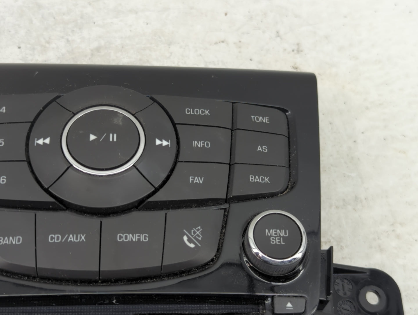 2011-2016 Chevrolet Cruze Radio Control Panel - Oemusedautoparts1.com