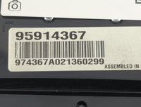 2011-2016 Chevrolet Cruze Radio Control Panel - Oemusedautoparts1.com