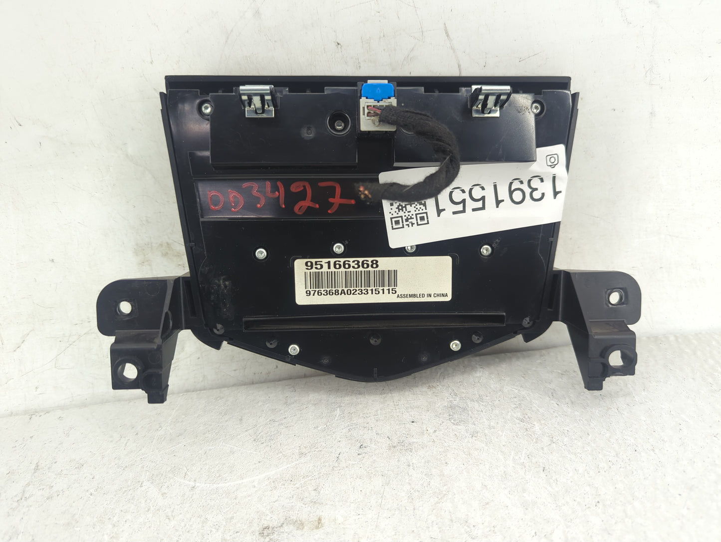 2012-2016 Chevrolet Cruze Climate Control Module Temperature AC/Heater Replacement P/N:95166368 Fits Fits 2012 2013 2014 201