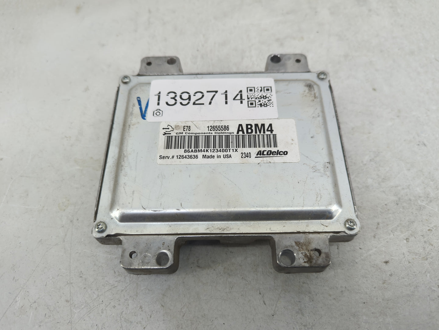 2012-2016 Chevrolet Cruze PCM Engine Control Computer ECU ECM PCU OEM P/N:12655586 Fits Fits 2011 2012 2013 2014 2015 2016 O