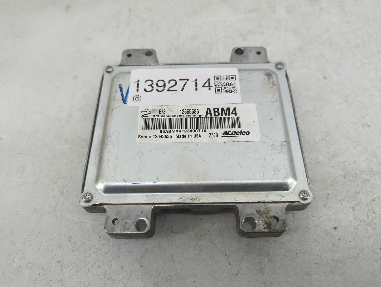 2012-2016 Chevrolet Cruze PCM Engine Control Computer ECU ECM PCU OEM P/N:12655586 Fits Fits 2011 2012 2013 2014 2015 2016 O