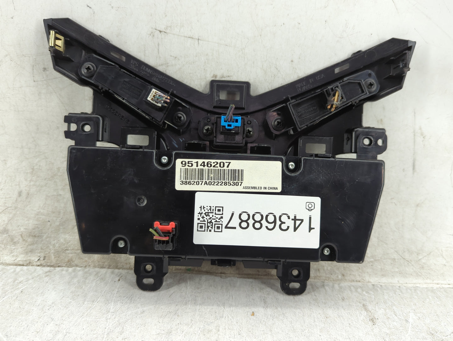2012-2016 Chevrolet Cruze Climate Control Module Temperature AC/Heater Replacement P/N:95146207 Fits Fits 2012 2013 2014 201