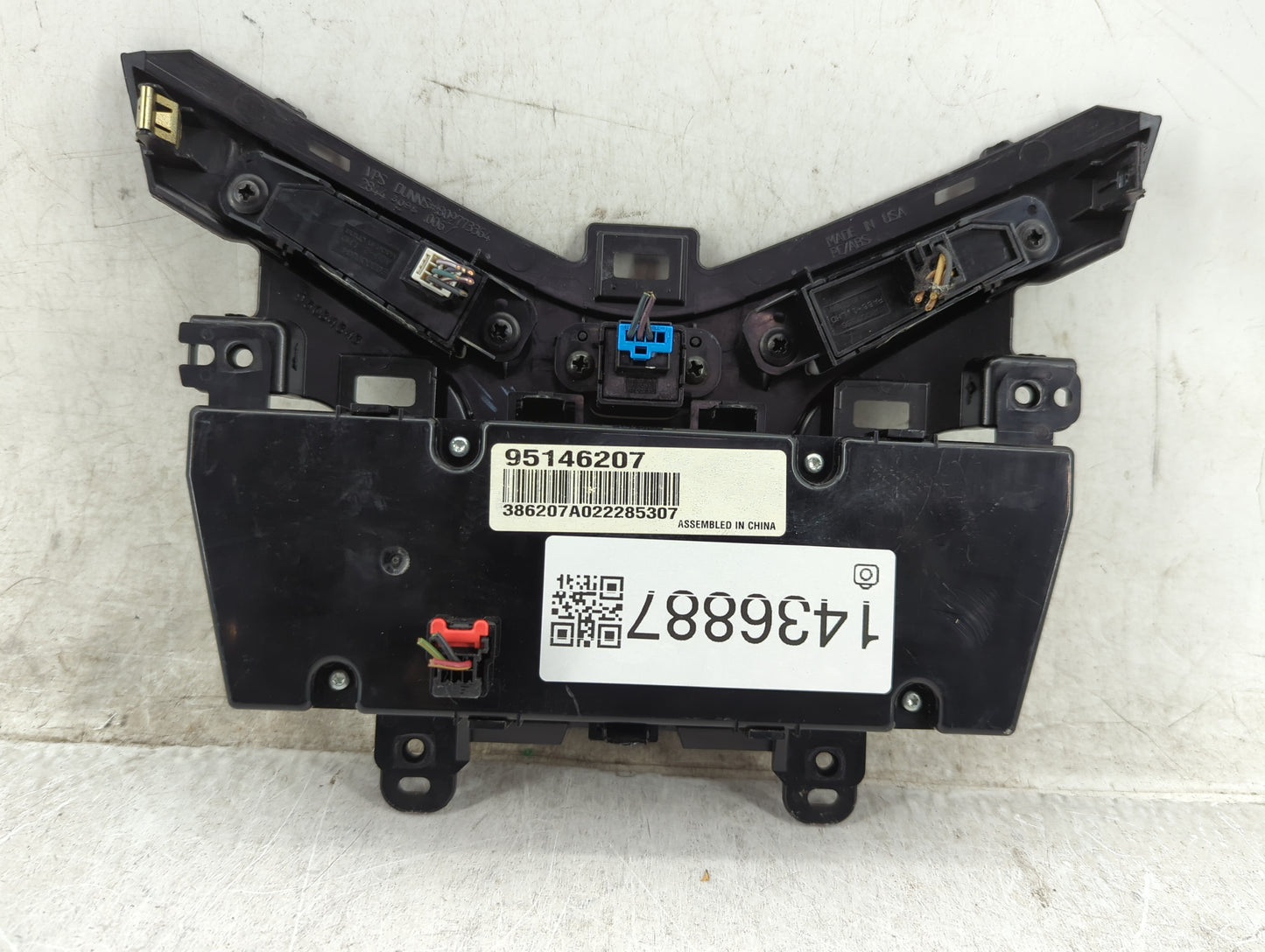 2012-2016 Chevrolet Cruze Climate Control Module Temperature AC/Heater Replacement P/N:95146207 Fits Fits 2012 2013 2014 201