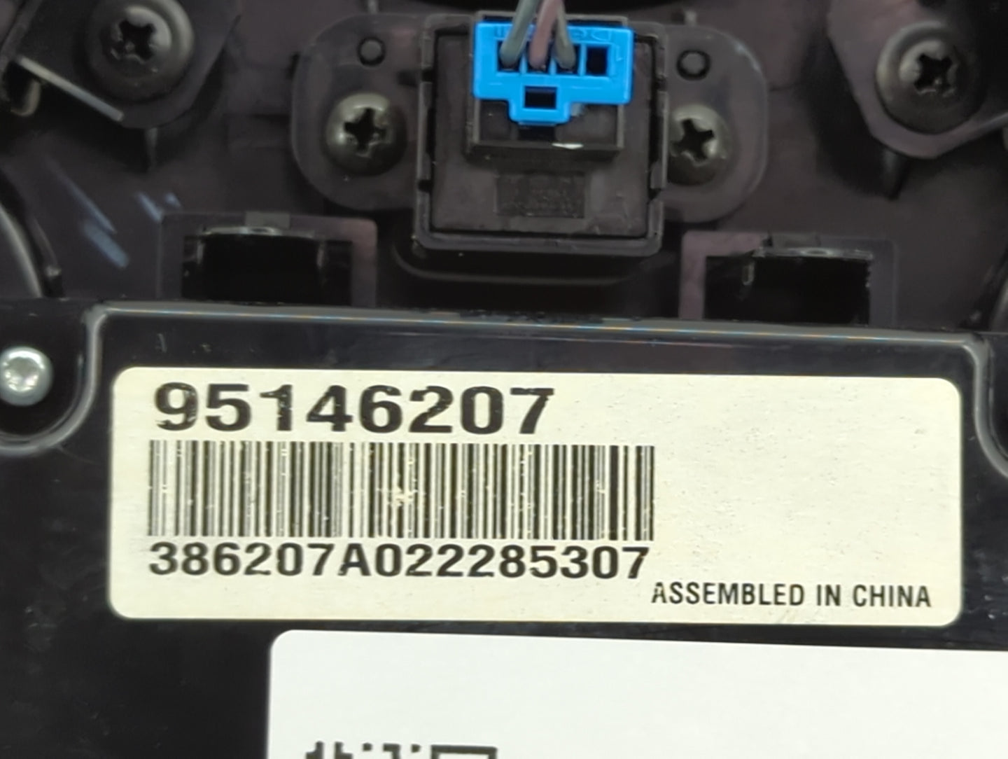 2012-2016 Chevrolet Cruze Climate Control Module Temperature AC/Heater Replacement P/N:95146207 Fits Fits 2012 2013 2014 201